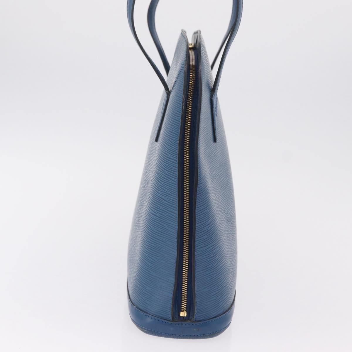 Louis Vuitton Lussac Epi Leather Blue Leather Handbag (Pre-Owned)