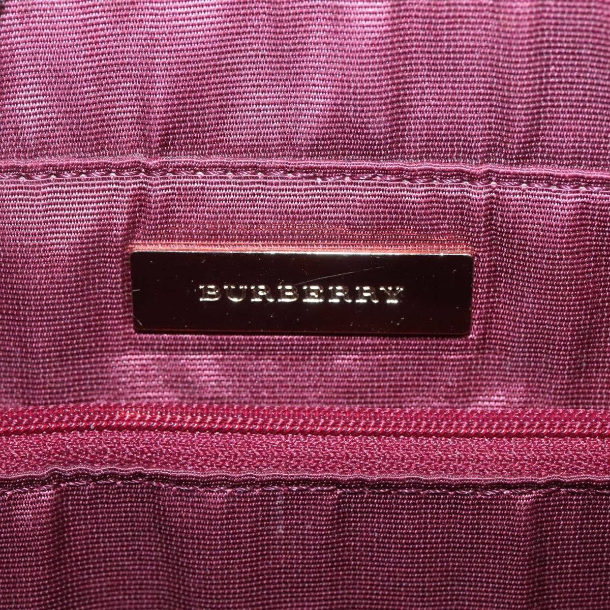 Burberry Nova Check Tote Canvas And Leather Beige Canvas Tote Bag Bag (Pre-Owned)