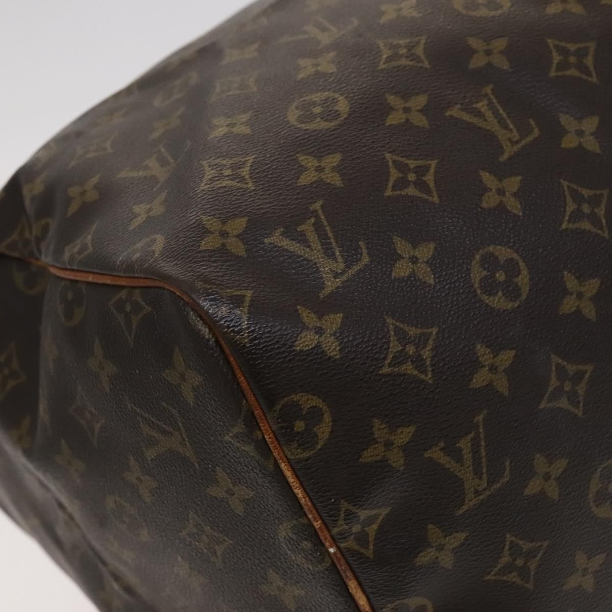 Louis Vuitton Keepall Monogram Canvas Brown Canvas Travel Bag Bag (Pre-Owned)