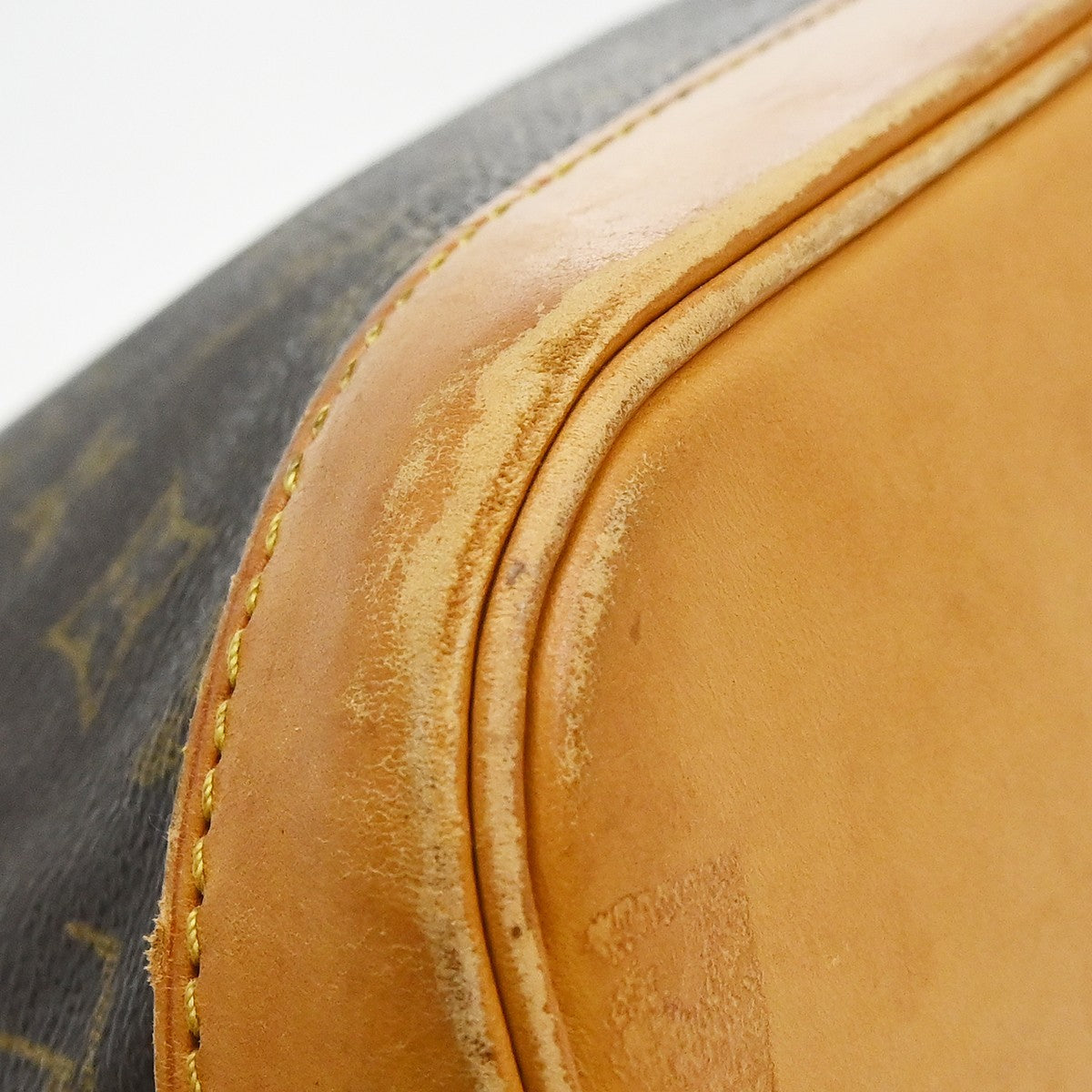 Louis Vuitton Alma Monogram Canvas Brown Canvas Handbag (Pre-Owned)