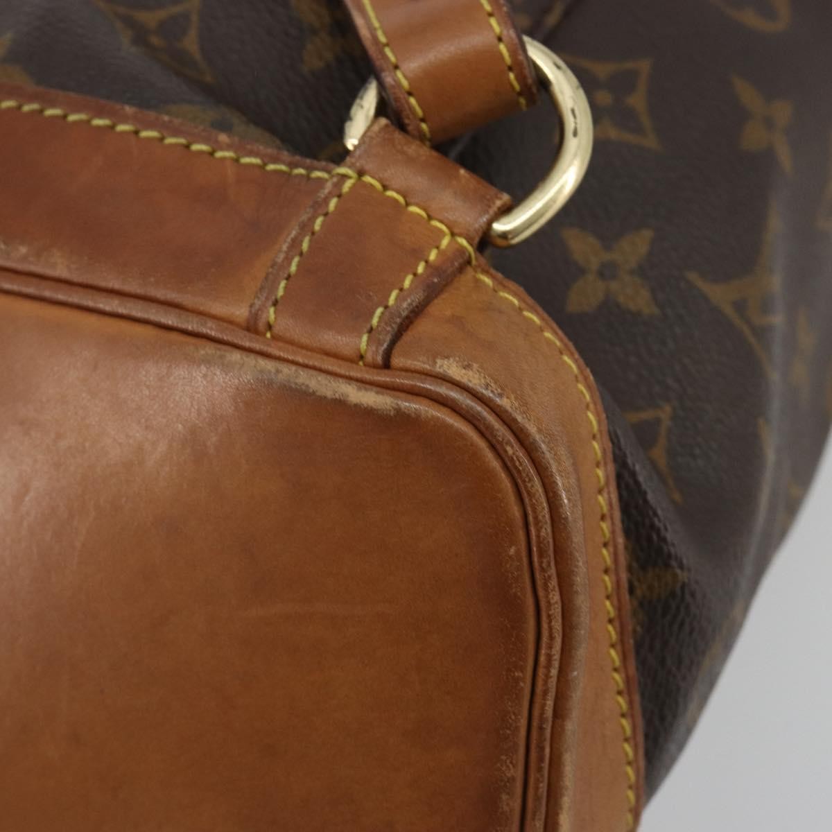 Louis Vuitton Vintage Montsouris Monogram Canvas Brown Canvas Backpack Bag (Pre-Owned)