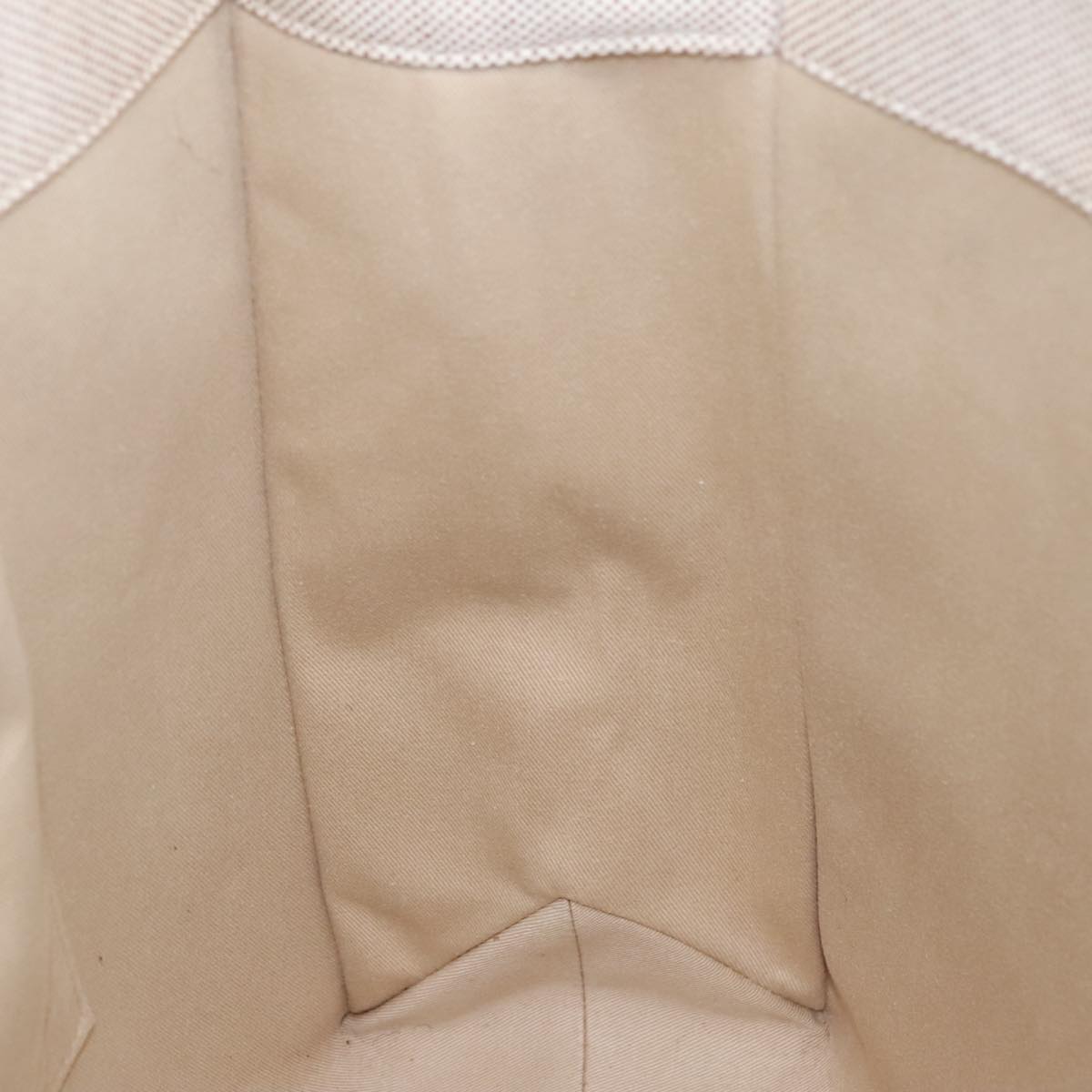 Chloé Woody Beige Canvas Tote Bag (Pre-Owned)