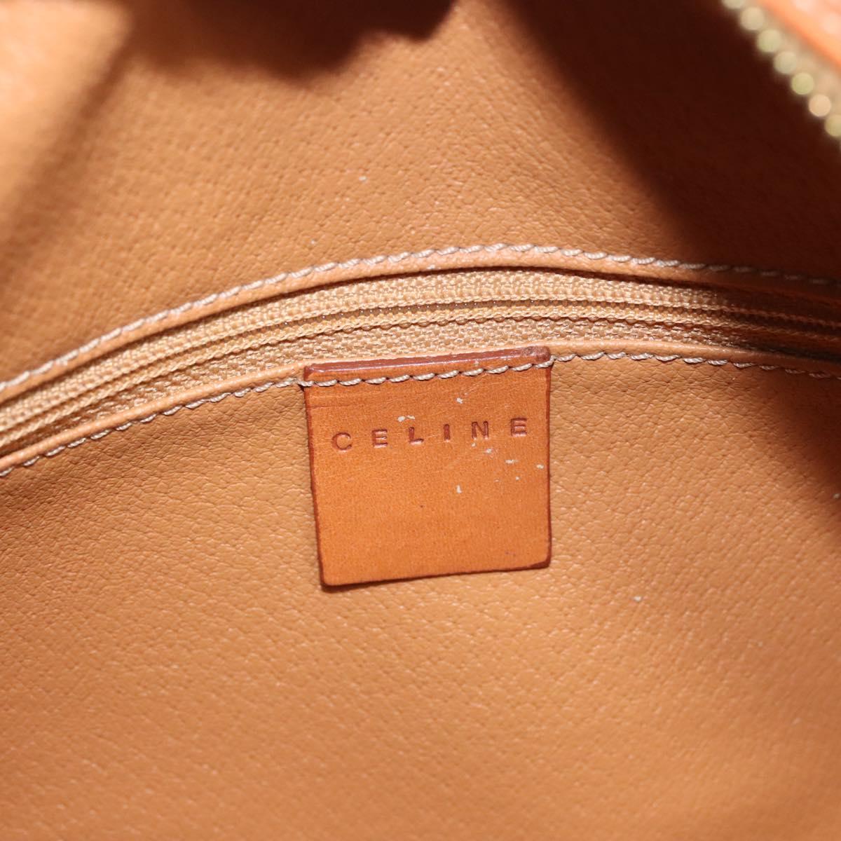 Céline Macadam Brown Canvas Handbag (Pre-Owned)