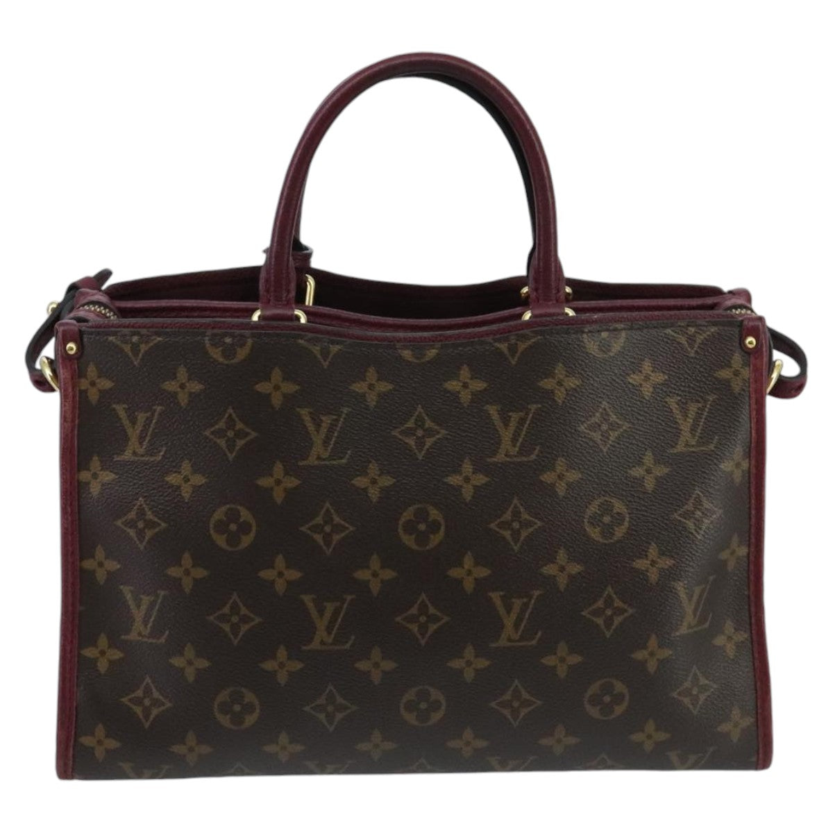 Louis Vuitton Popincourt Brown Canvas Handbag (Pre-Owned)