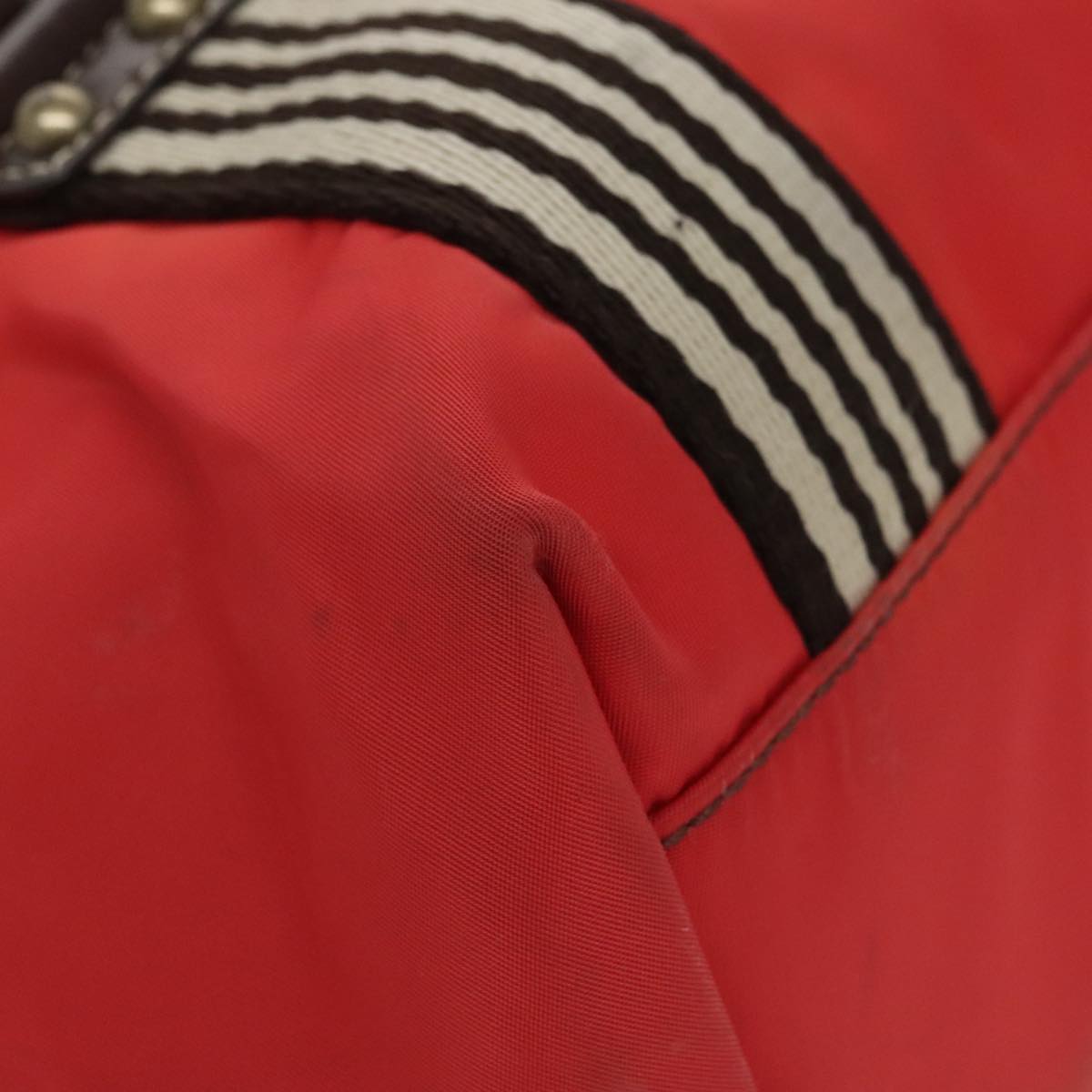 Burberry Blue Label Red Synthetic Tote Bag (Pre-Owned)