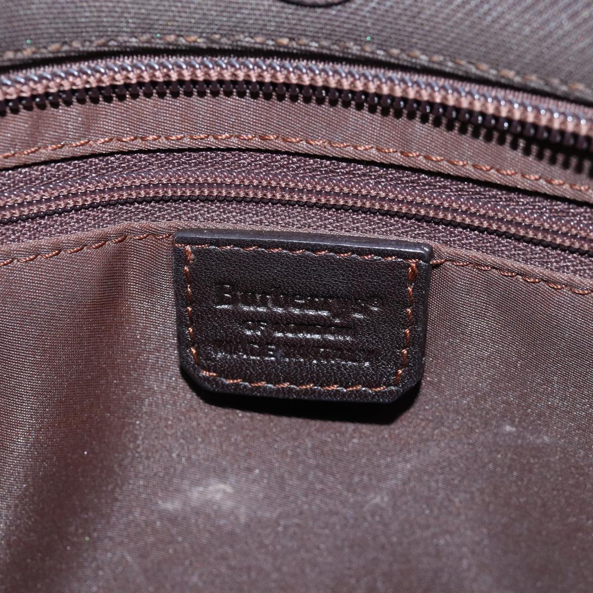 Burberry Brown Canvas Shoulder Bag (Pre-Owned)