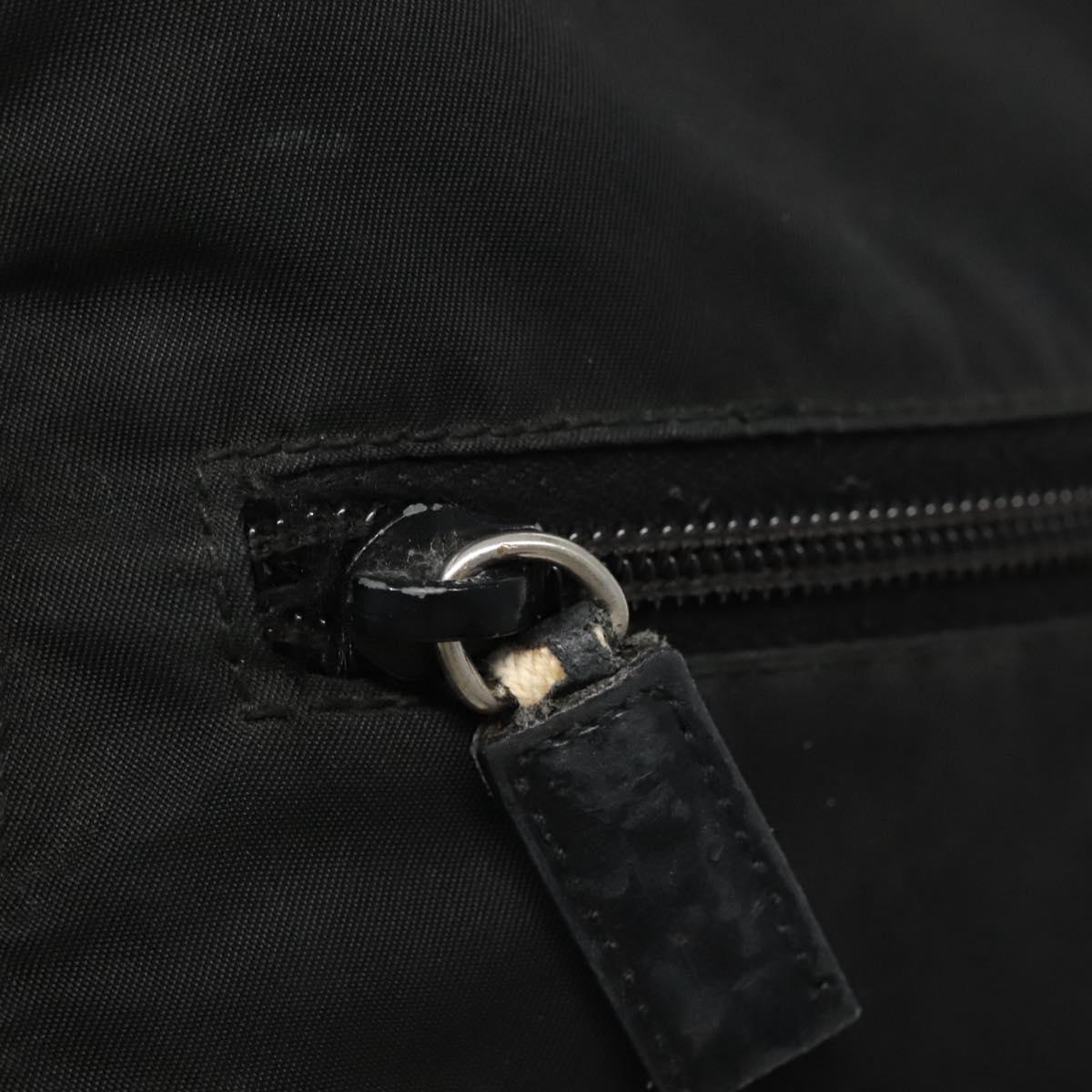 Prada Re-Nylon Black Synthetic Shoulder Bag (Pre-Owned)