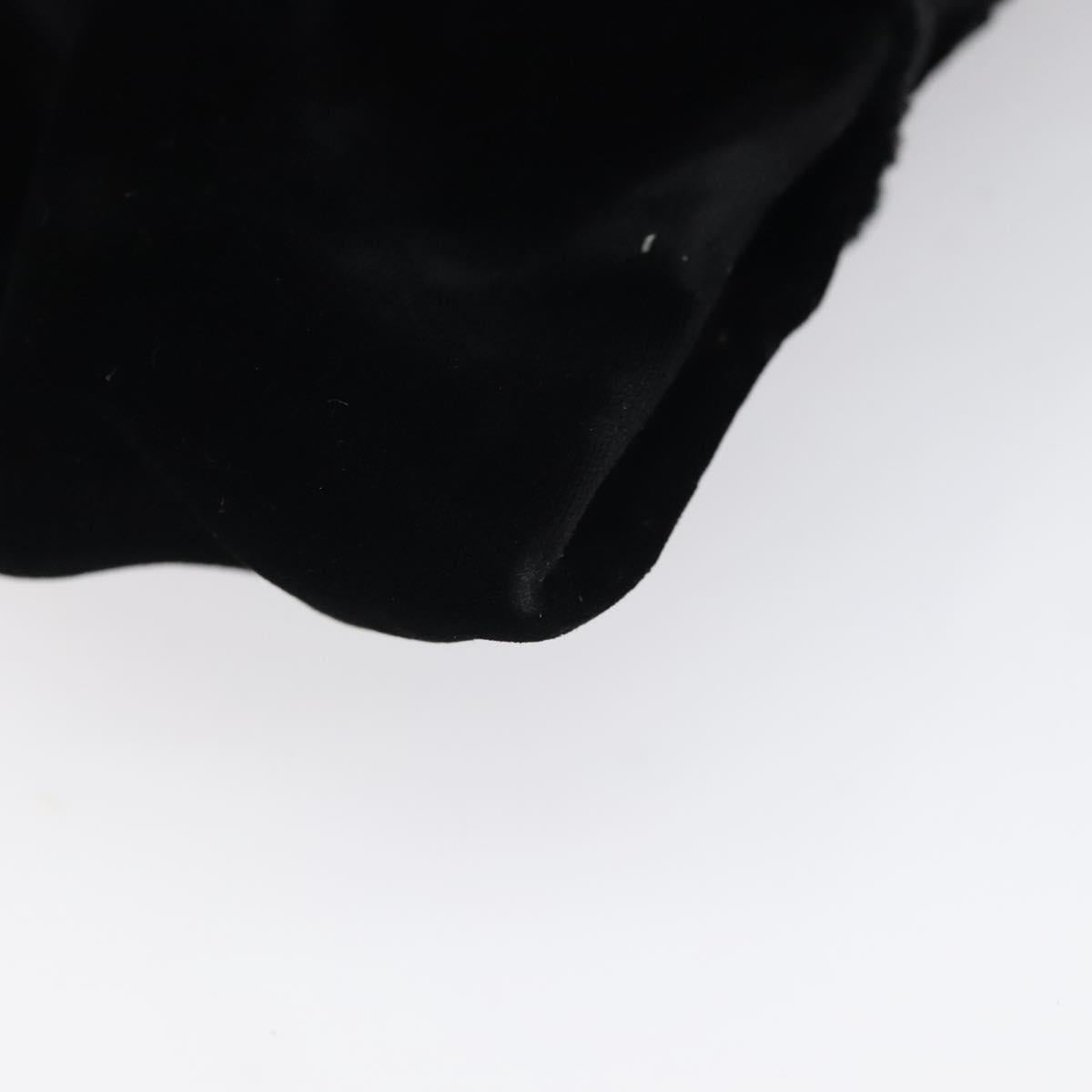 Salvatore Ferragamo Black Suede Handbag (Pre-Owned)
