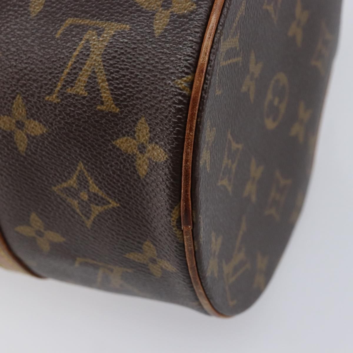 Louis Vuitton Papillon Monogram Canvas Brown Canvas Handbag (Pre-Owned)