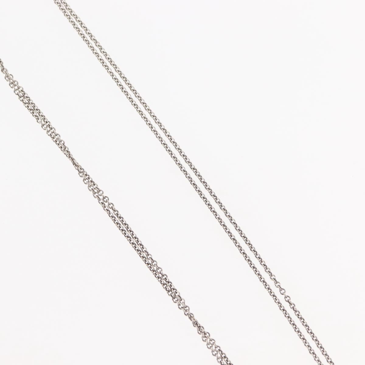 Tiffany & Co. Infinity Double Chain Pendant Silver Silver Silver Jewelry (Pre-Owned)