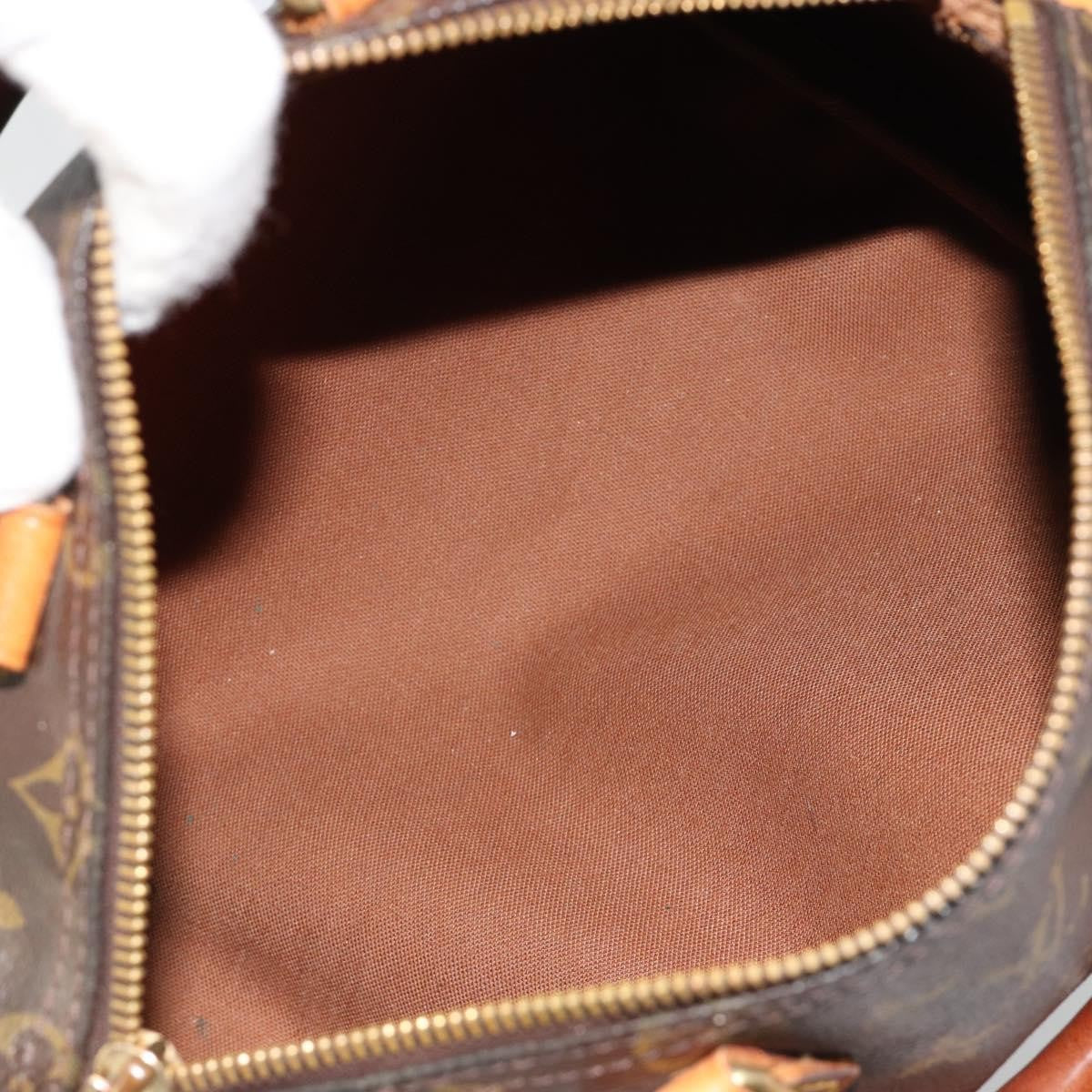 Louis Vuitton Speedy Monogram Canvas Brown Canvas Handbag (Pre-Owned)