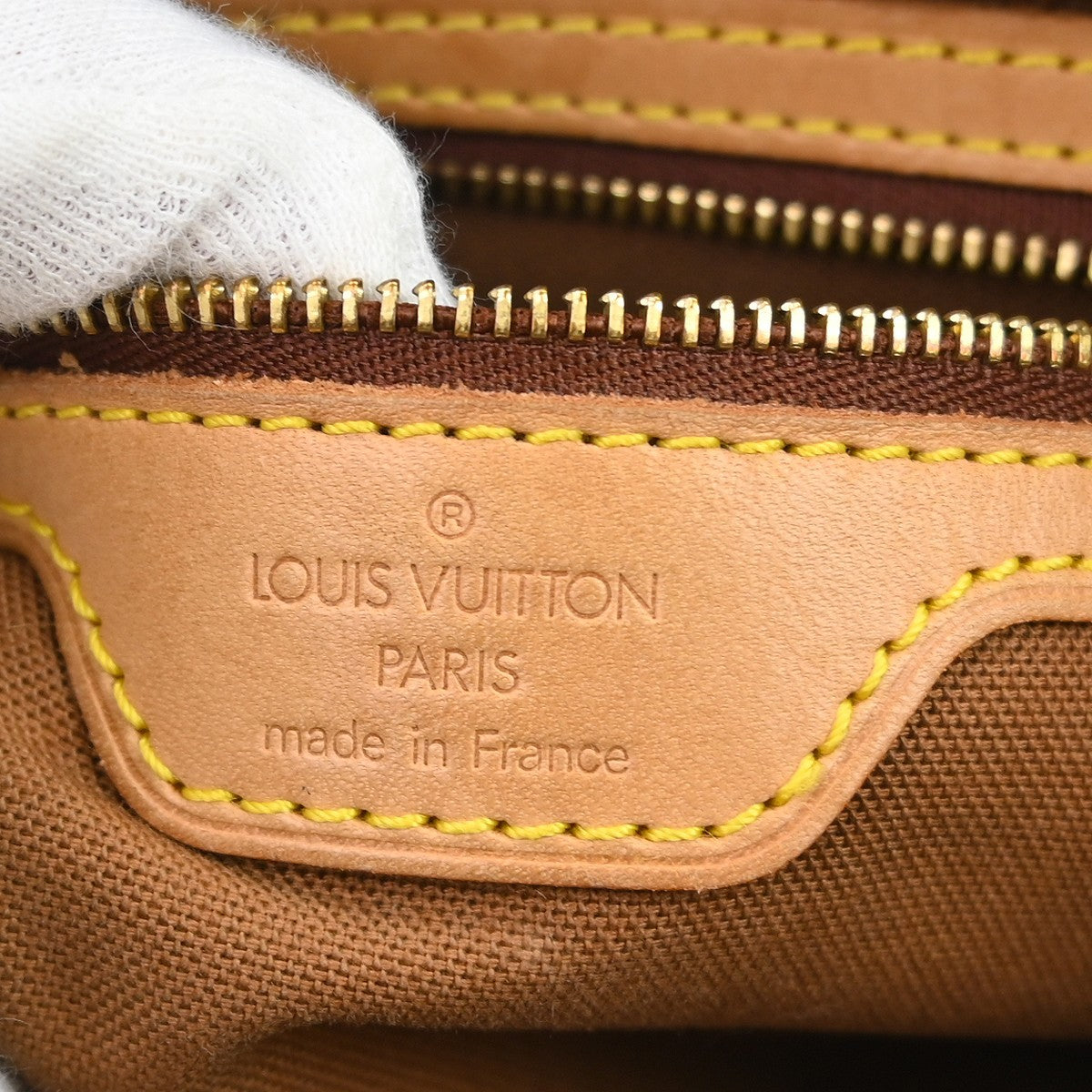 Louis Vuitton Cabas Piano Monogram Canvas Brown Canvas Tote Bag Bag (Pre-Owned)