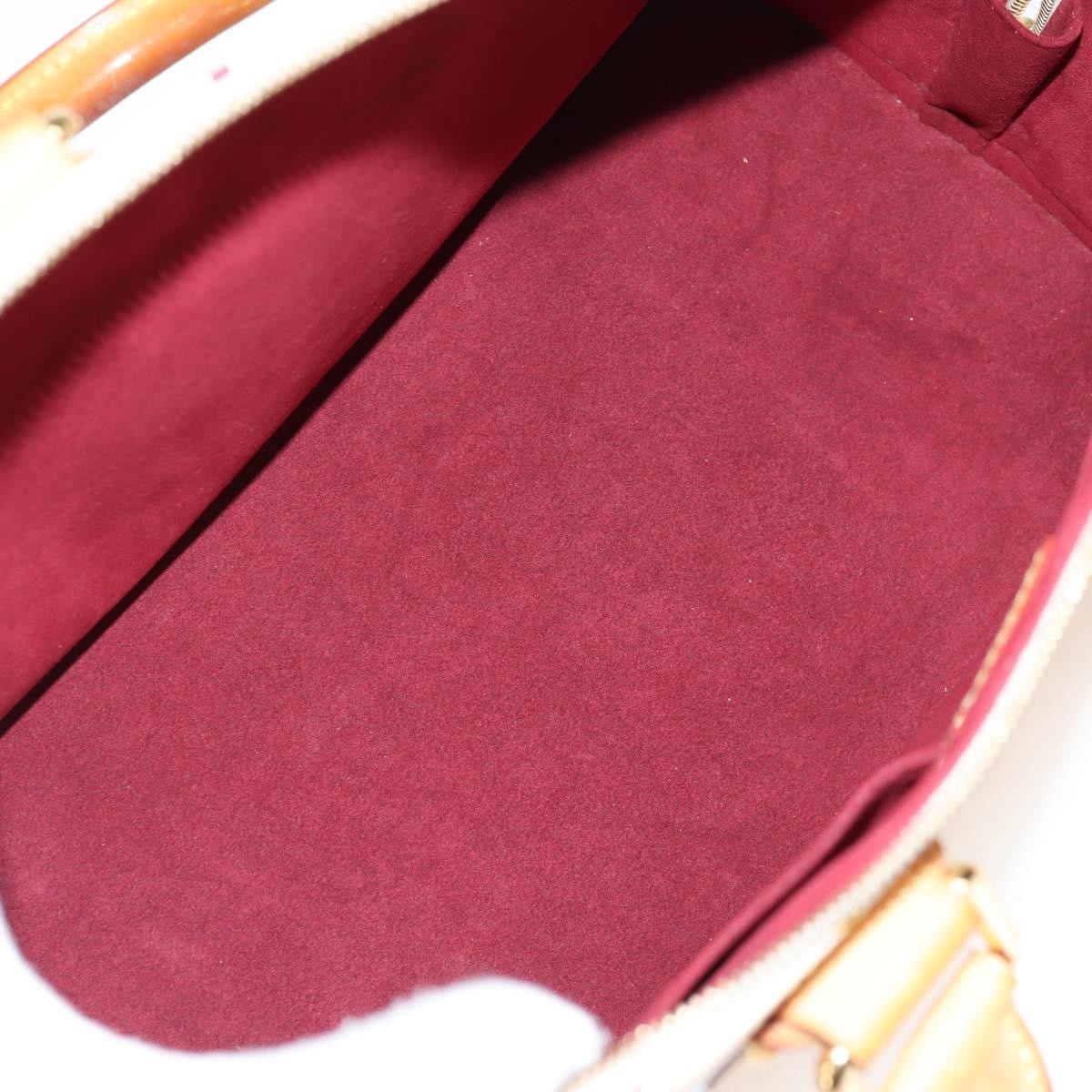 Louis Vuitton Alma Monogram Multicolor White Canvas Bag (Pre-Owned)