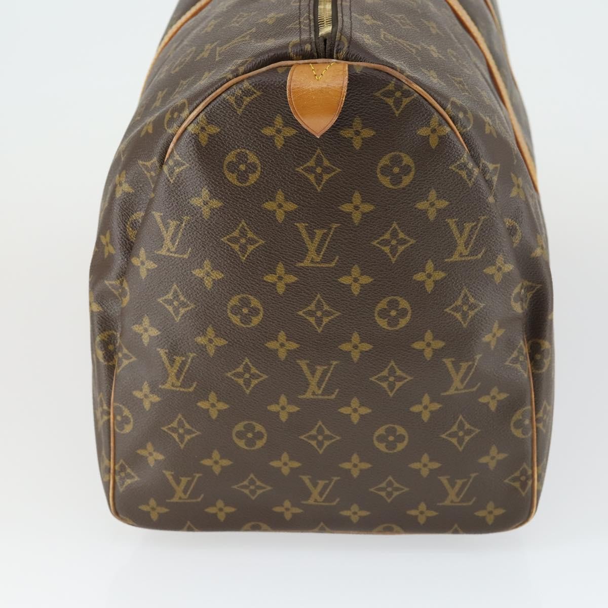 Louis Vuitton Keepall Monogram Canvas Brown Canvas Travel Bag Bag (Pre-Owned)