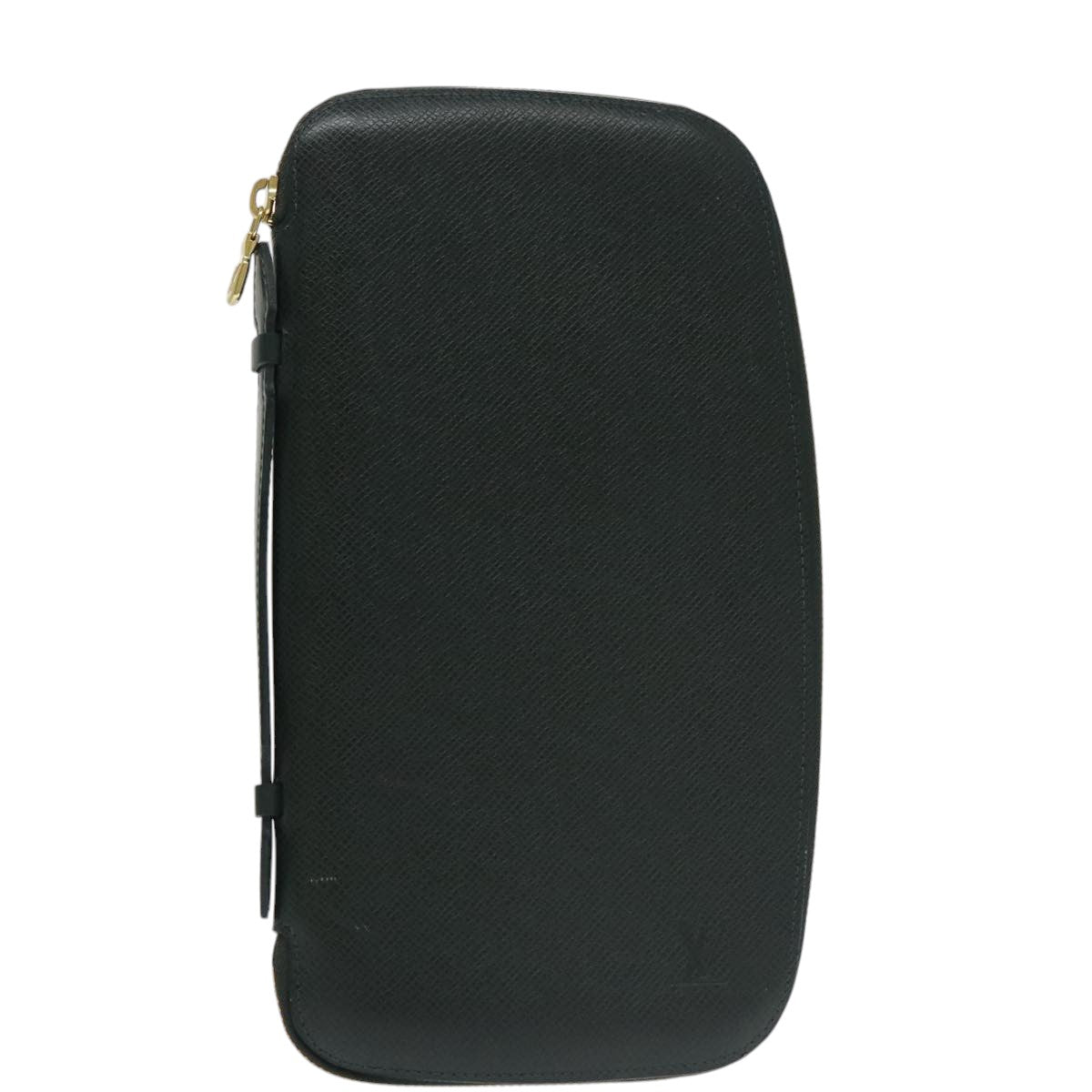 Louis Vuitton Atholl Green Leather Wallet  (Pre-Owned)