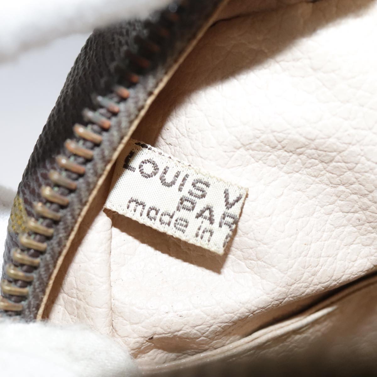 Louis Vuitton Trousse De Toilette Brown Canvas Clutch Bag (Pre-Owned)