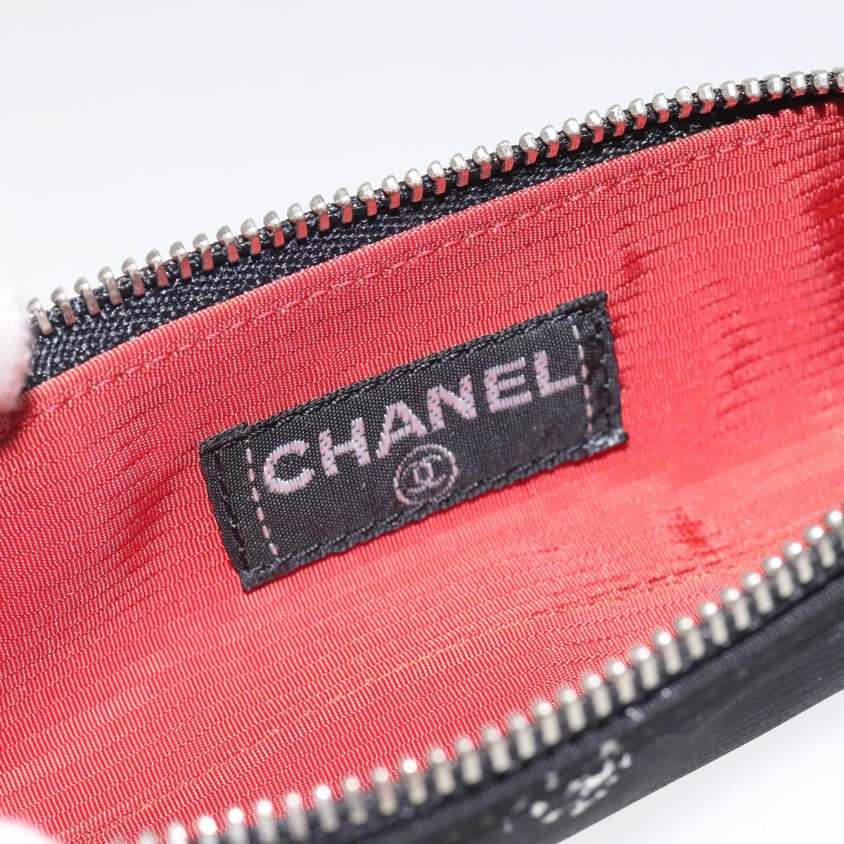 Chanel Travel Line Black Nylon Wallet  (Pre-Owned)