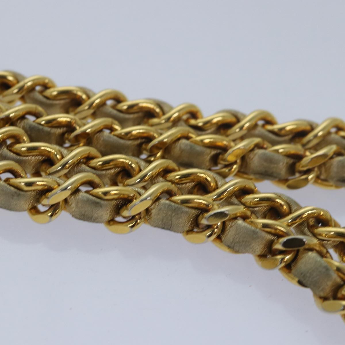 Chanel Timeless Gold Leather Shoulder Bag (Pre-Owned)