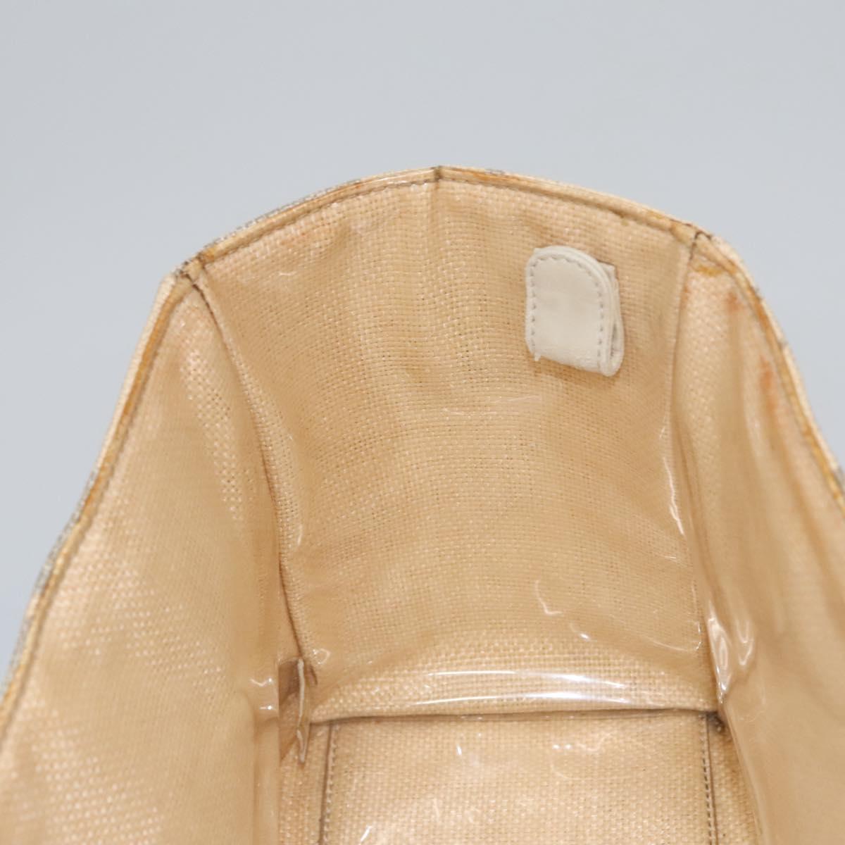 Chanel Camellia Beige Wood Shoulder Bag (Pre-Owned)