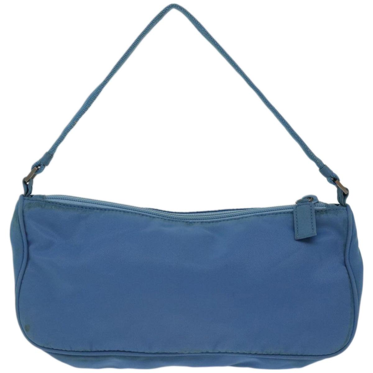 Prada Tessuto Blue Synthetic Shoulder Bag (Pre-Owned)