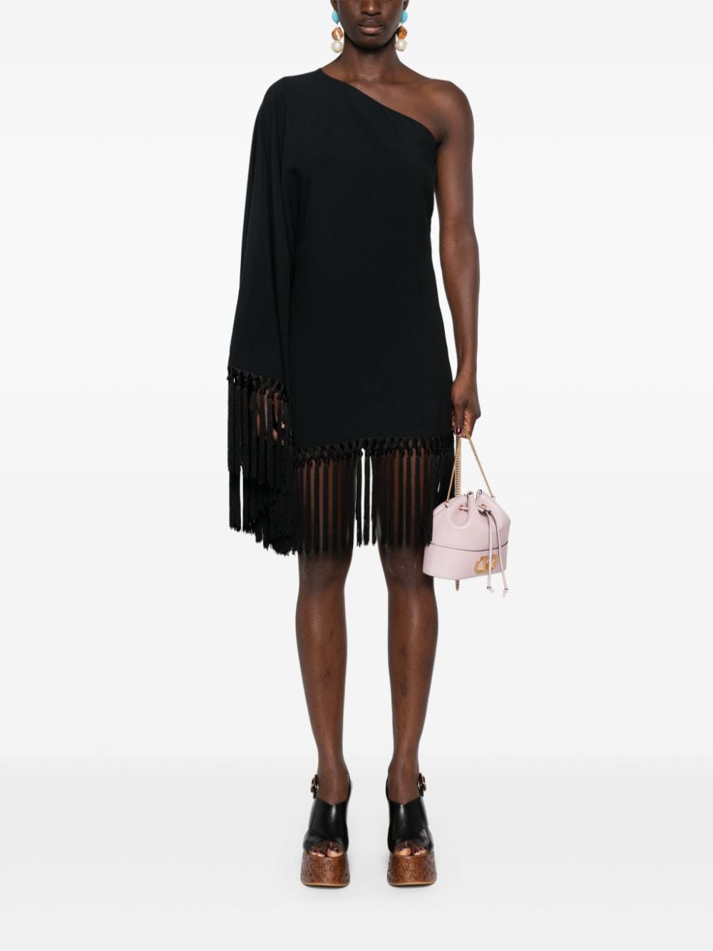 Taller Marmo Pre Women's Piccolo Arno Fringed Short Dress