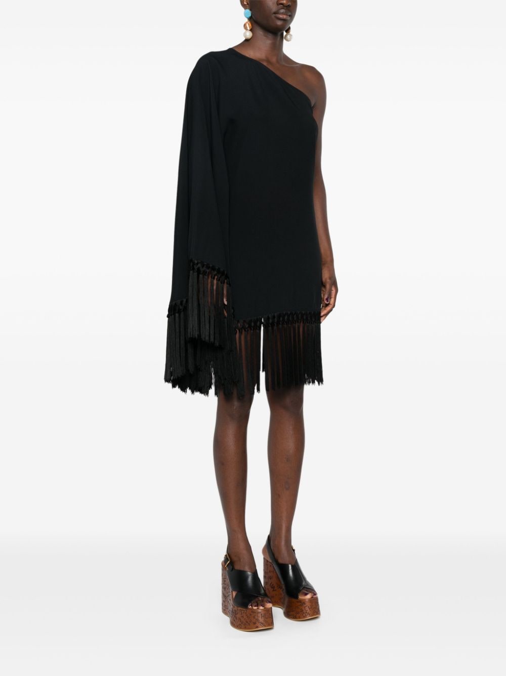 Taller Marmo Pre Women's Piccolo Arno Fringed Short Dress