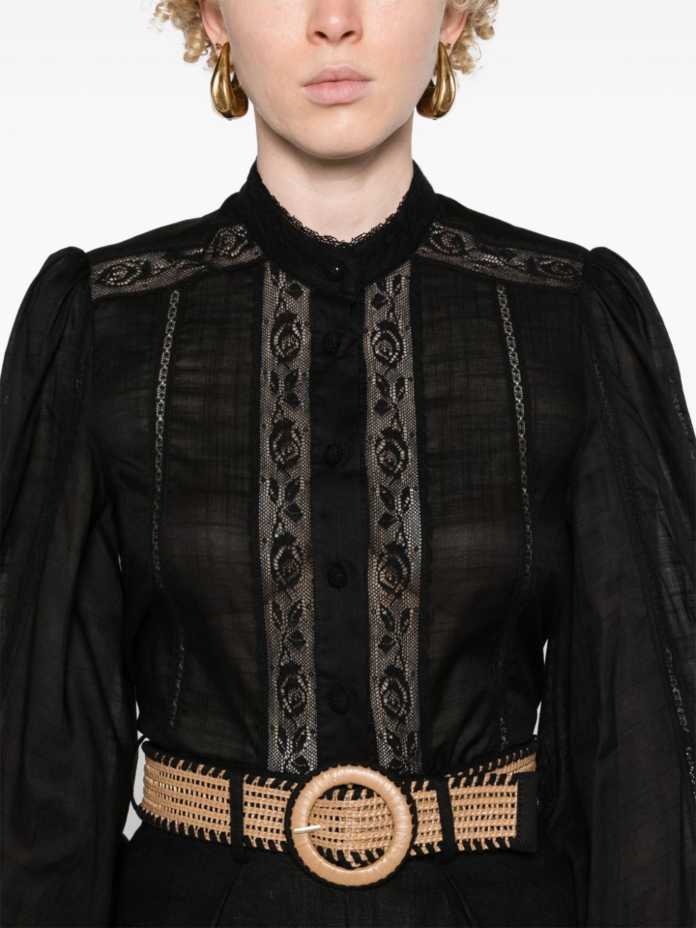 Zimmermann Women's Shirts Black