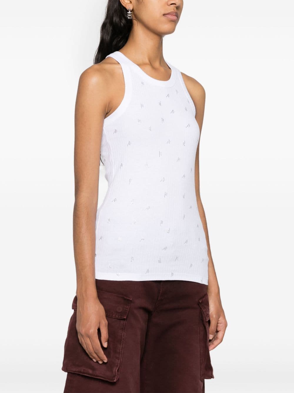The Attico Women's Top White
