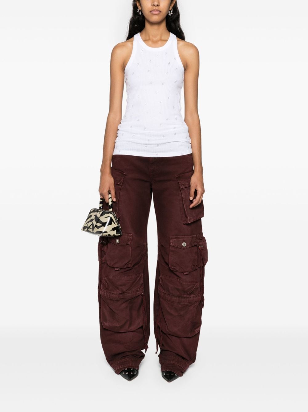 The Attico Women's Top White
