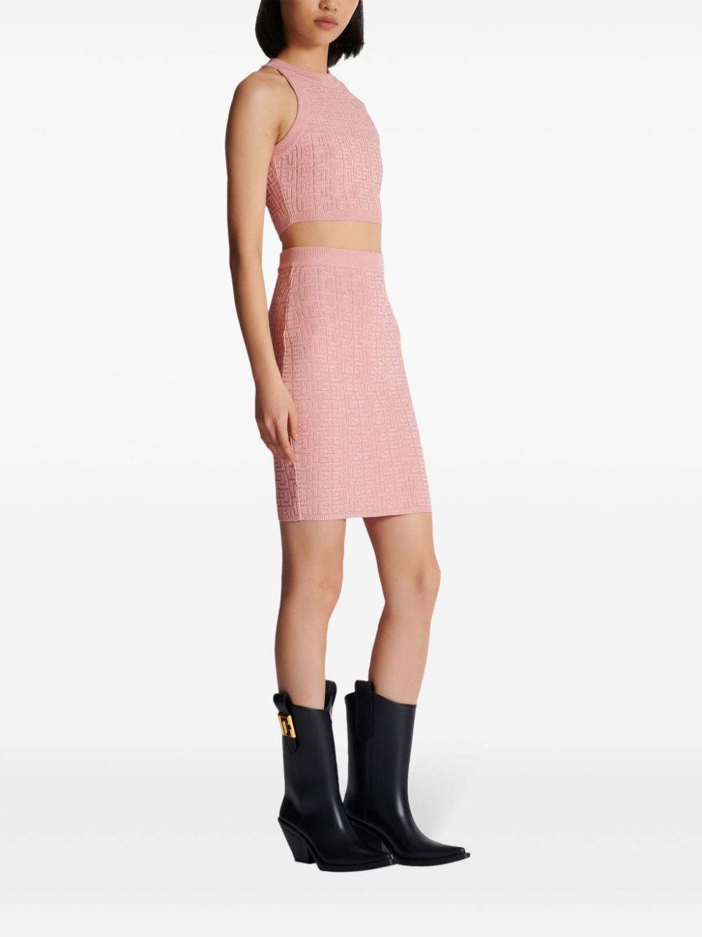 Balmain Women's Pb Labyrinth Knit Top