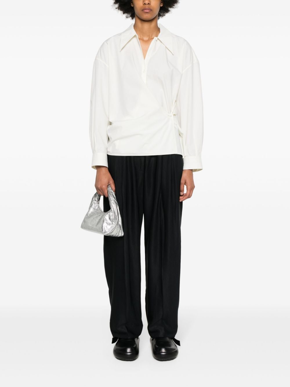 Studio Nicholson Pre Women's Wool Wide Leg Trousers