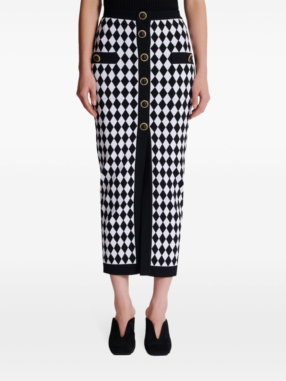 Balmain Women's Skirts Black