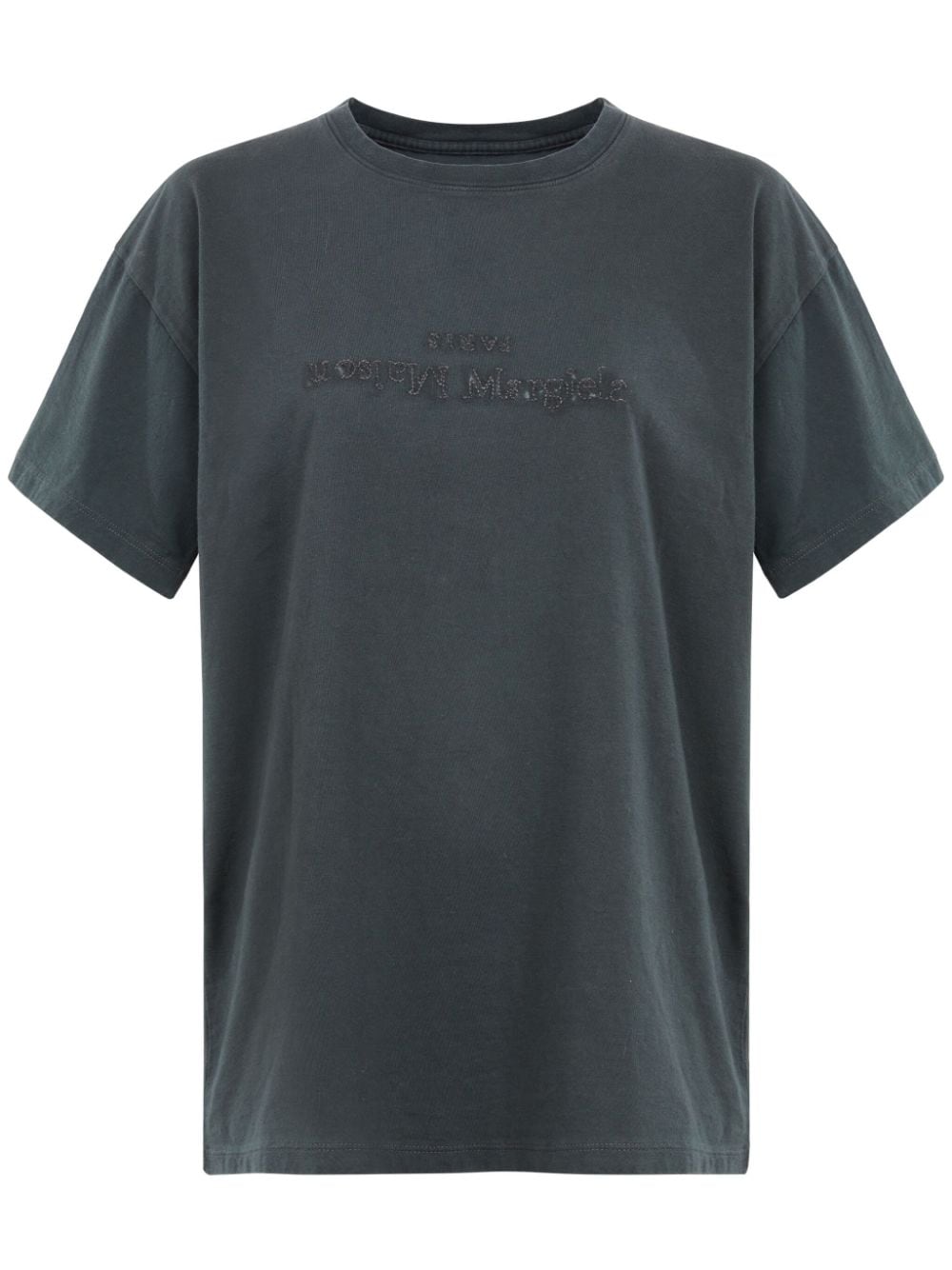 Maison Margiela Women's Logo-Embroidered Cotton T-Shirt