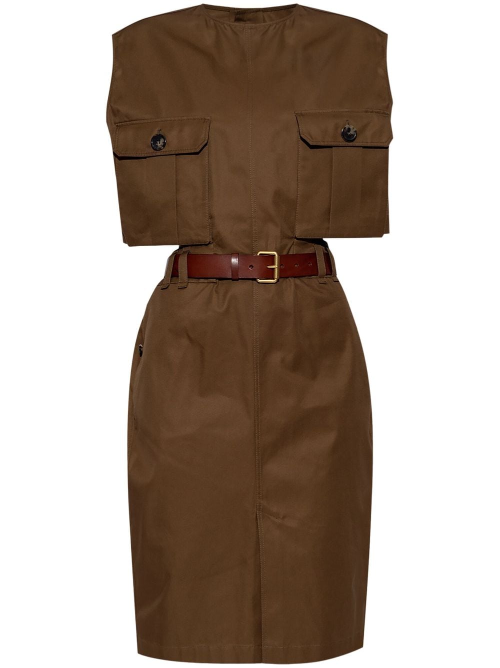 Saint Laurent Women's  Dresses Beige