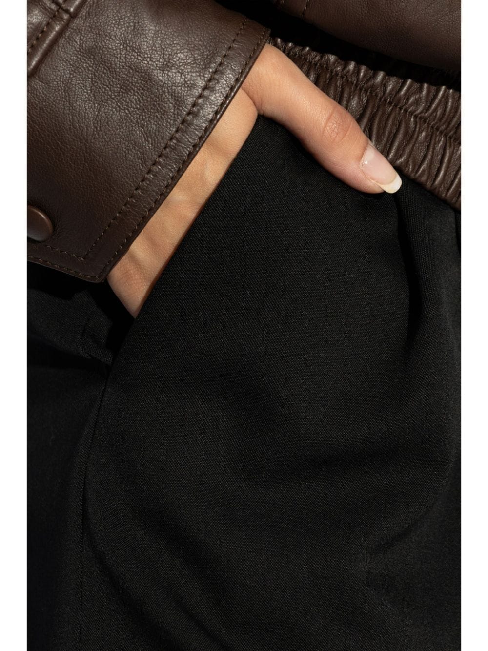 Saint Laurent Women's  Trousers Black