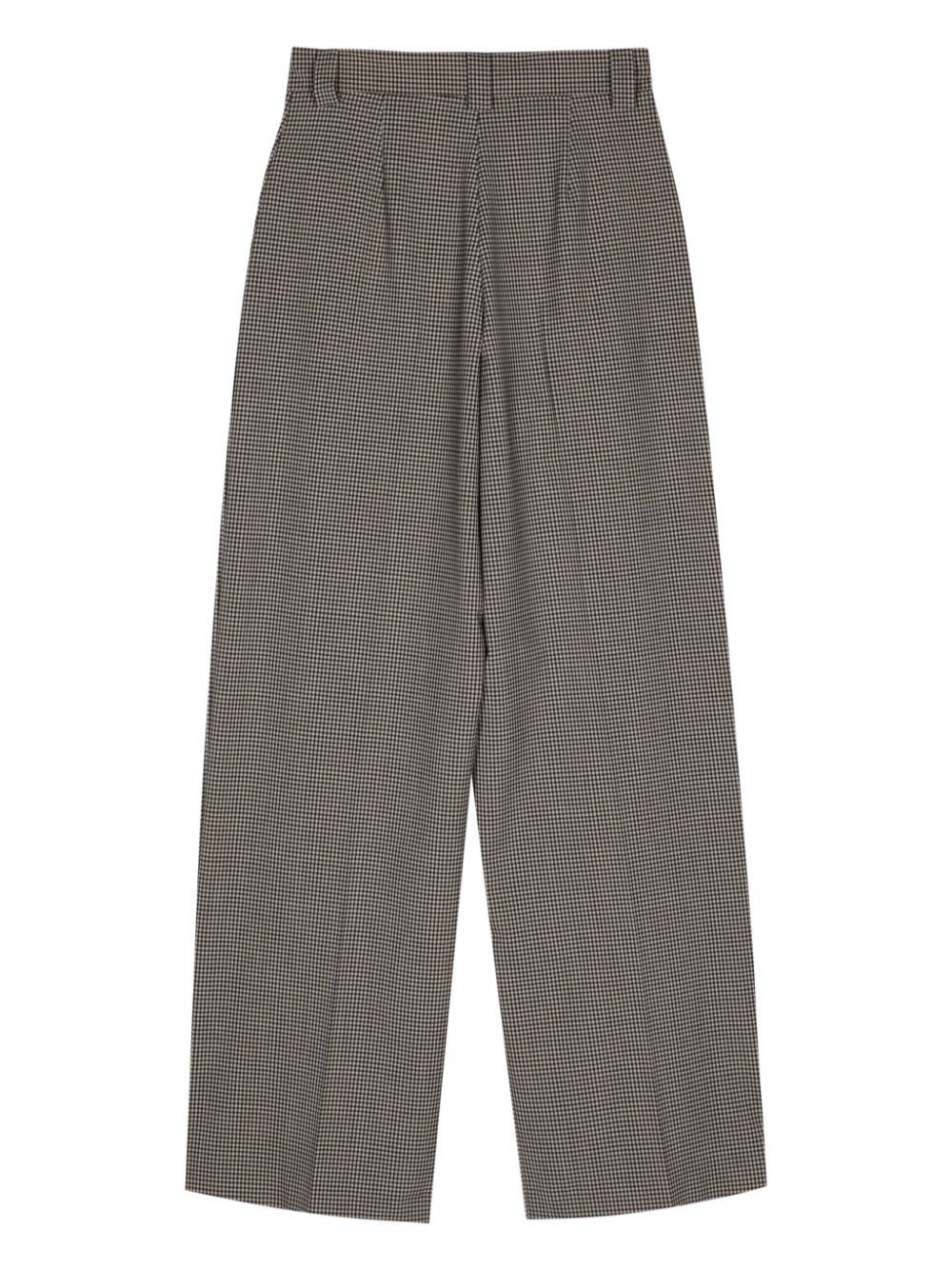 Alysi Women's Wool Blend Wide-Leg Trousers