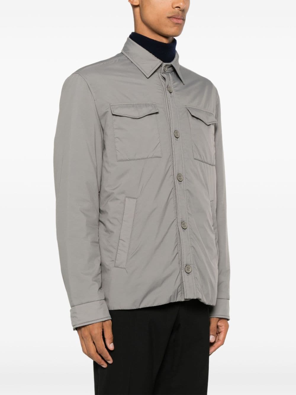 Herno Men's Jackets Grey