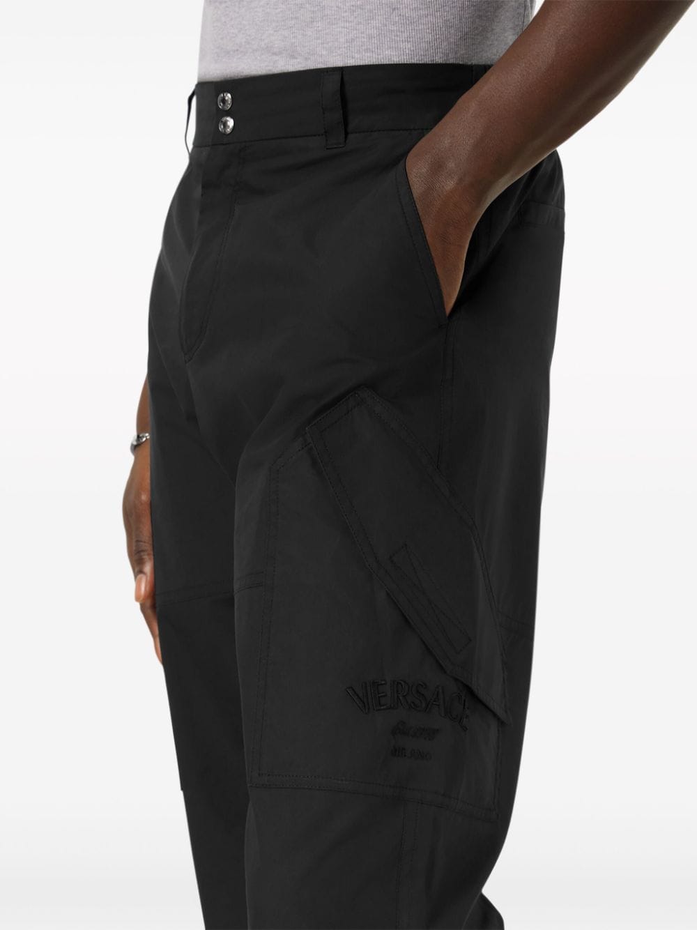 Versace Men's Trousers Black