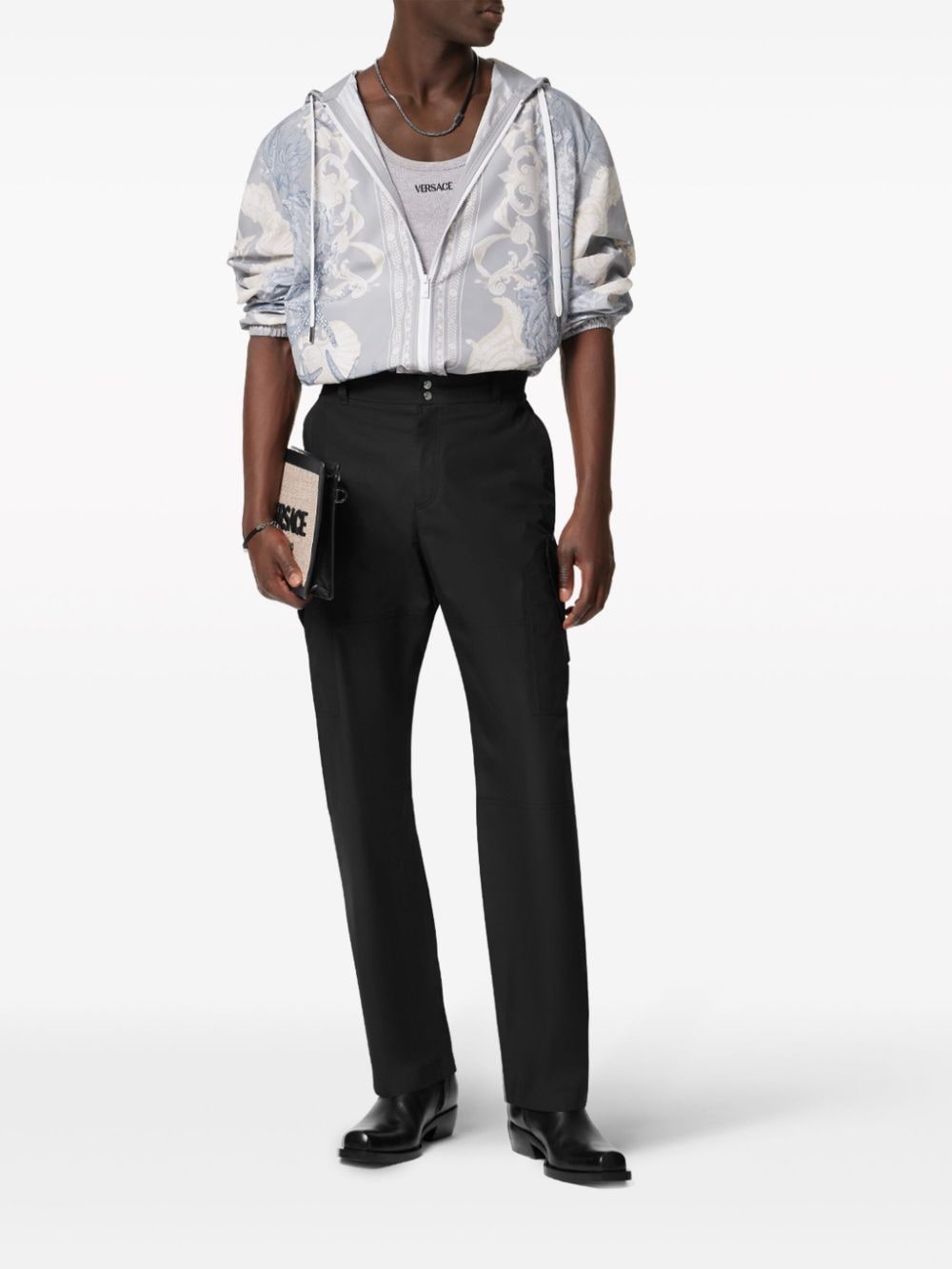 Versace Men's Trousers Black