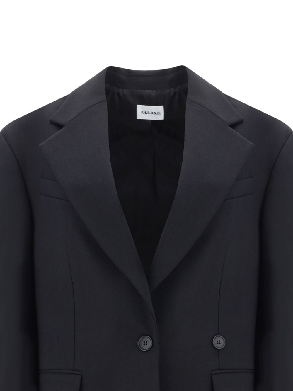 P.A.R.O.S.H. Women's Wool Single-Breasted Blazer Jacket
