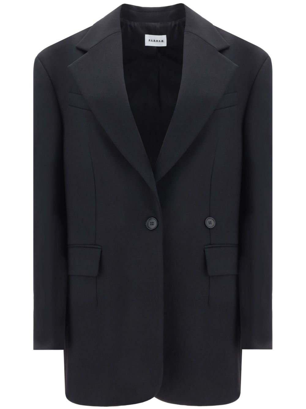 P.A.R.O.S.H. Women's Wool Single-Breasted Blazer Jacket