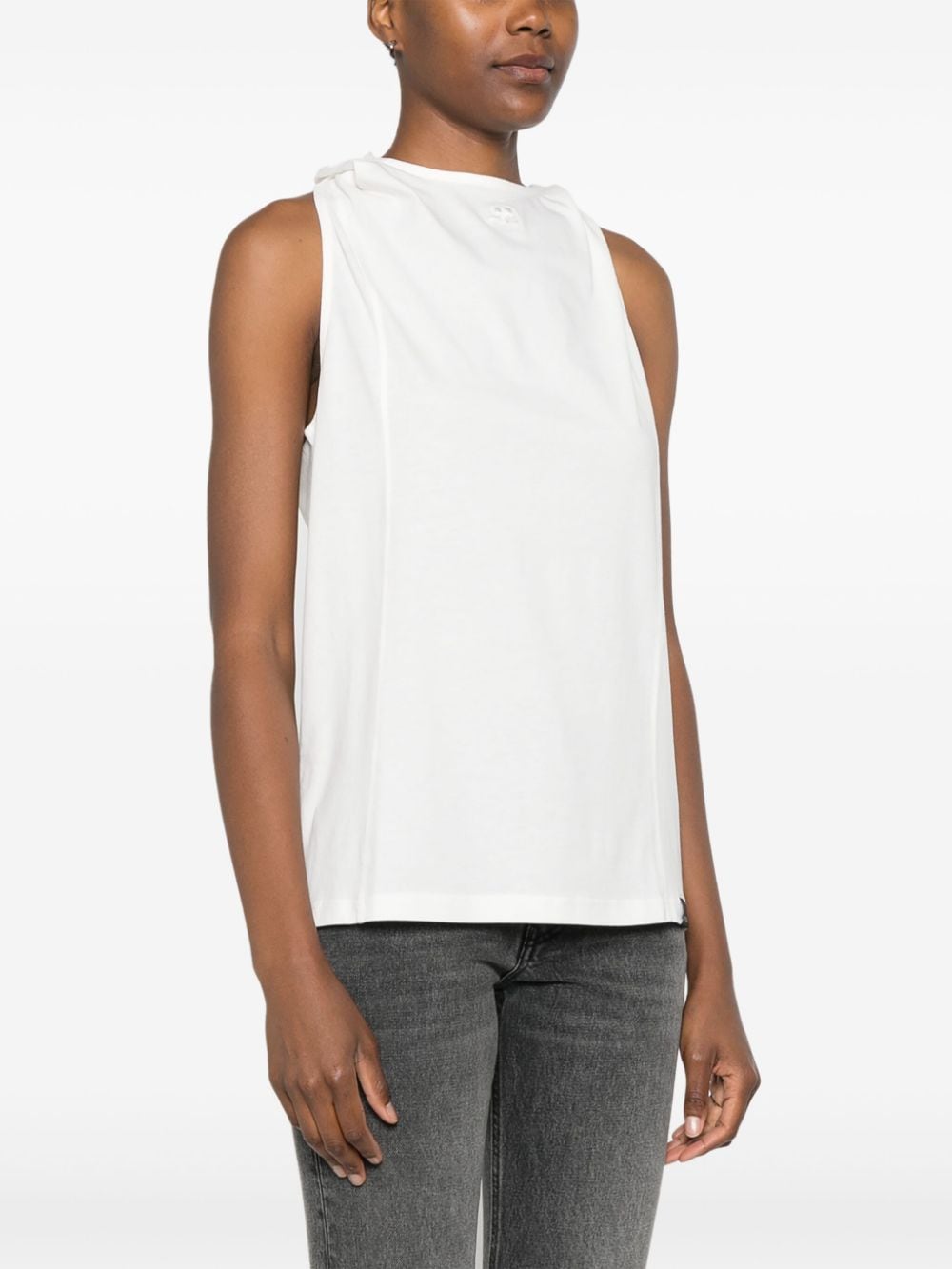 Courreges Women's Hooded Tank Top