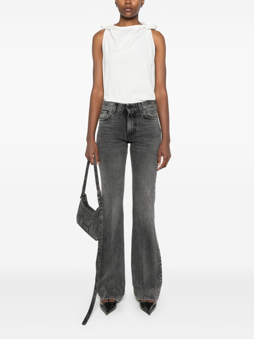 Courreges Women's Hooded Tank Top