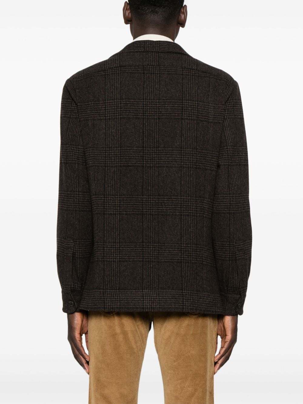 Finamore 1925 Napoli Men's Wool Single-Breasted Jacket