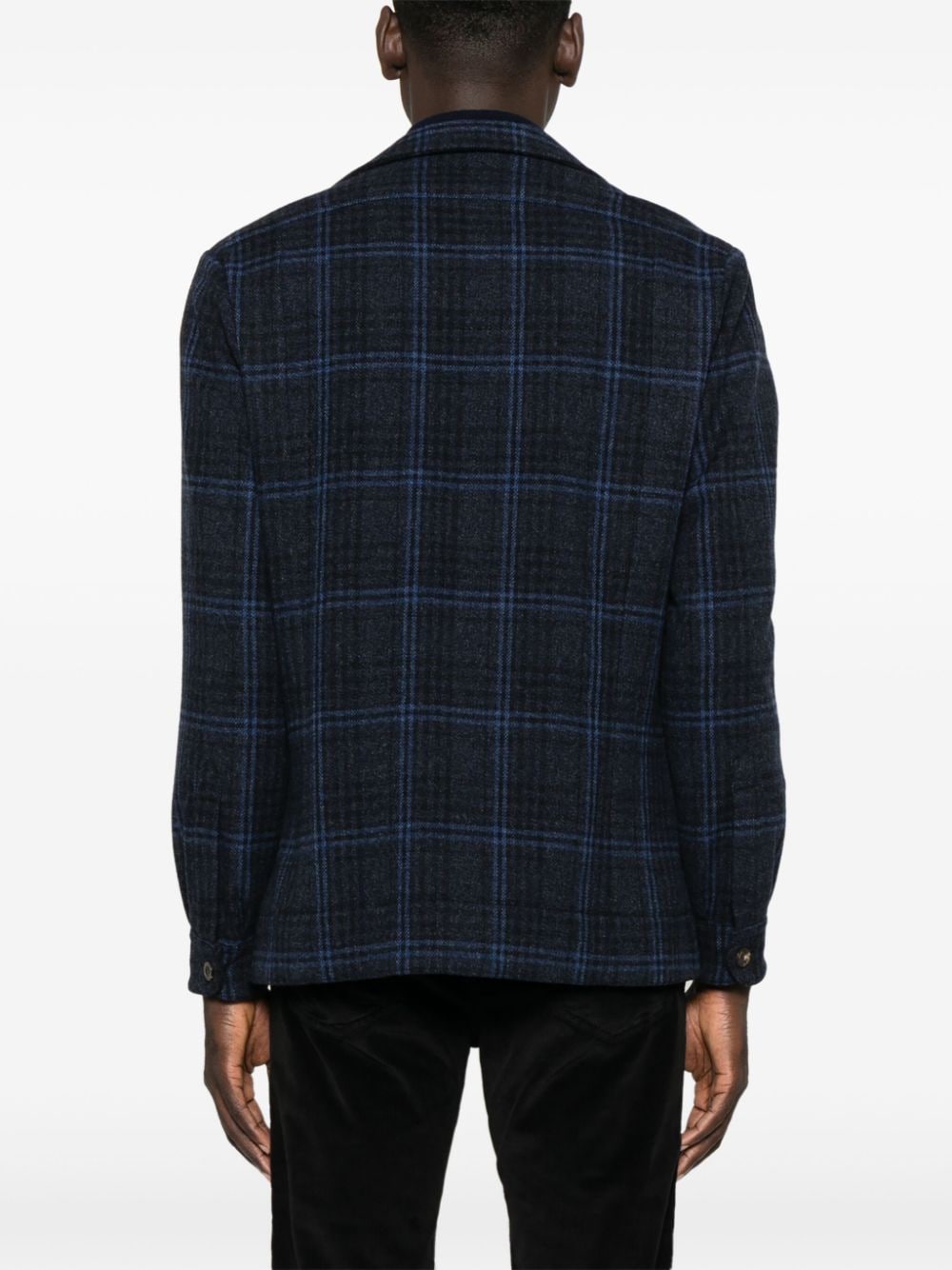 Finamore 1925 Napoli Men's Wool Single-Breasted Jacket
