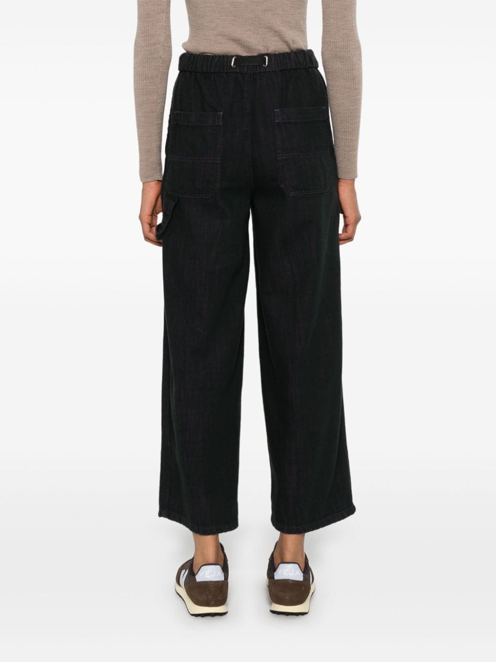 White Sand Women's Trousers Black