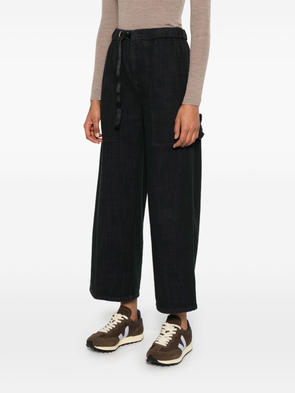 White Sand Women's Trousers Black