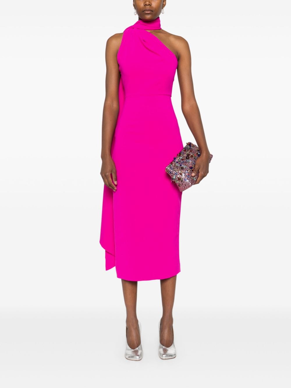 Solace London Women's Dresses Fuchsia