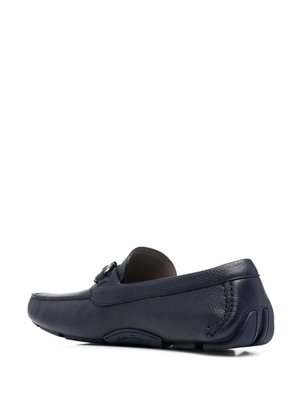 Ferragamo Men's Gancini Leather Loafers