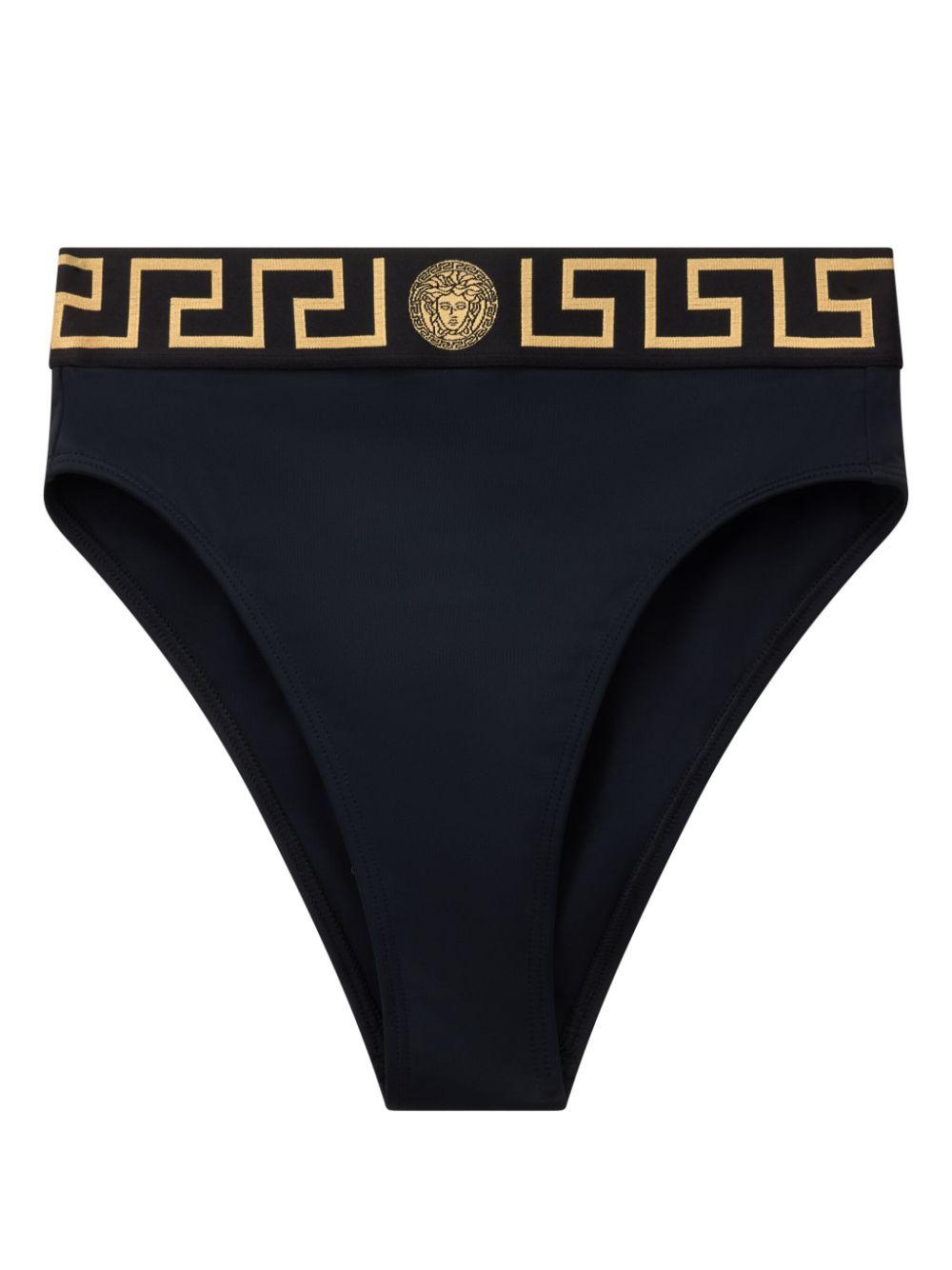 Versace Women's Bikini Bottoms With Logo Band